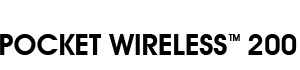 POCKET WIRELESS TM 200
