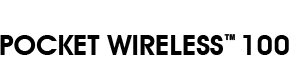 POCKET WIRELESS TM 100