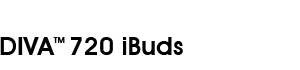 DIVA TM 720 iBUDS